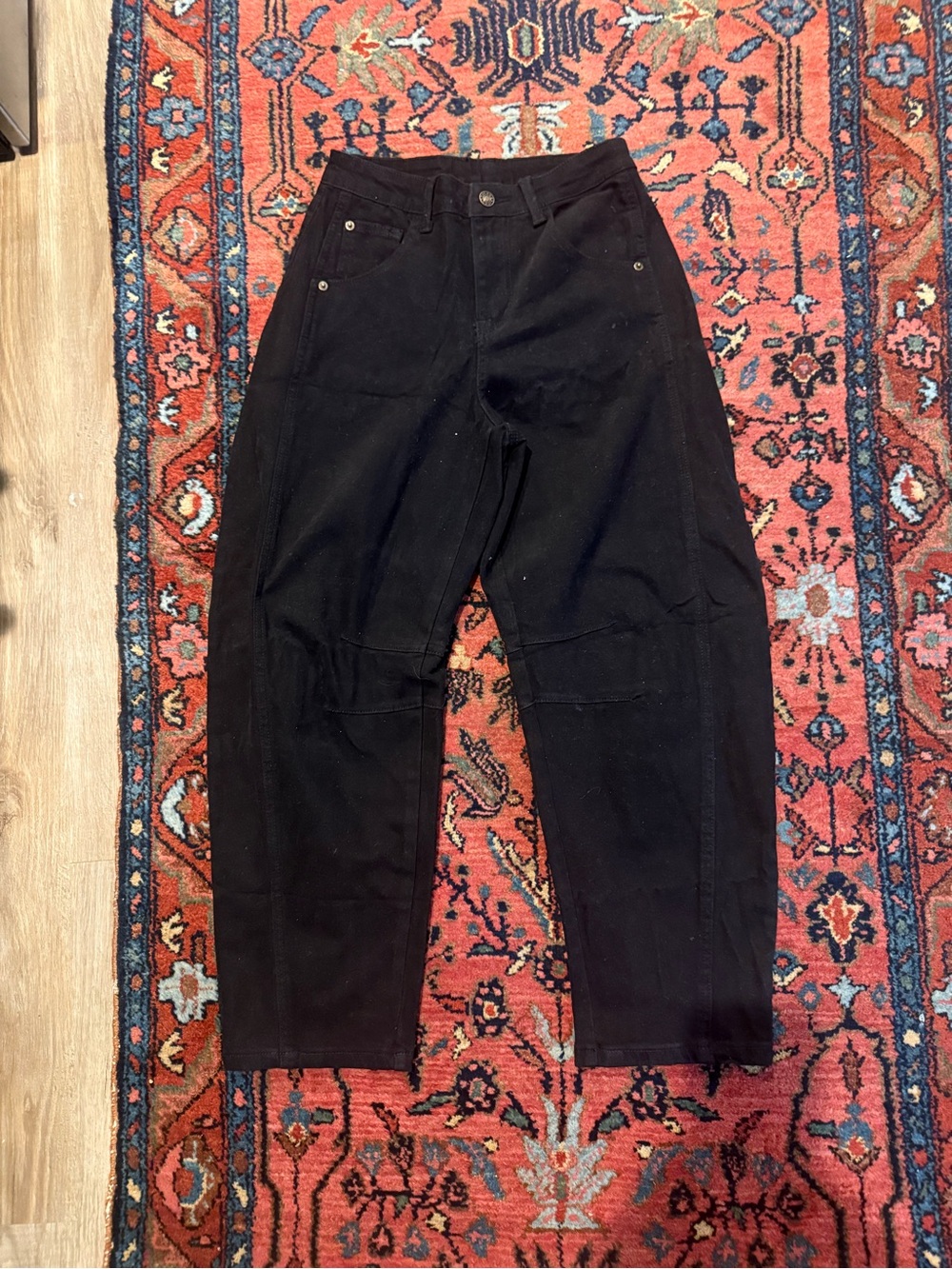 Barrel Black Women’s Jeans - Classic High-Rise Fit